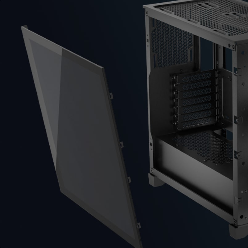 3000D RGB AIRFLOW ミッドタワー PC ケース – ブラック | CORSAIR